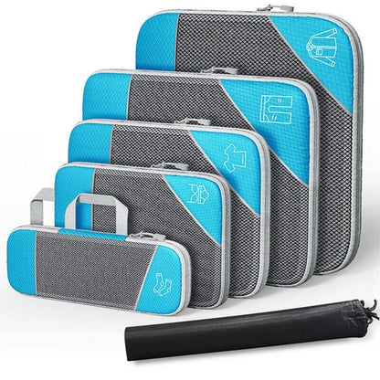 NeoCompress Travel Packing Cubes (Set of 6)