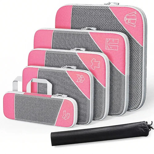 NeoCompress Travel Packing Cubes (Set of 6)