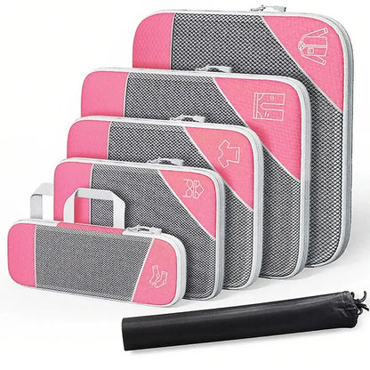 NeoCompress Travel Packing Cubes (Set of 6)